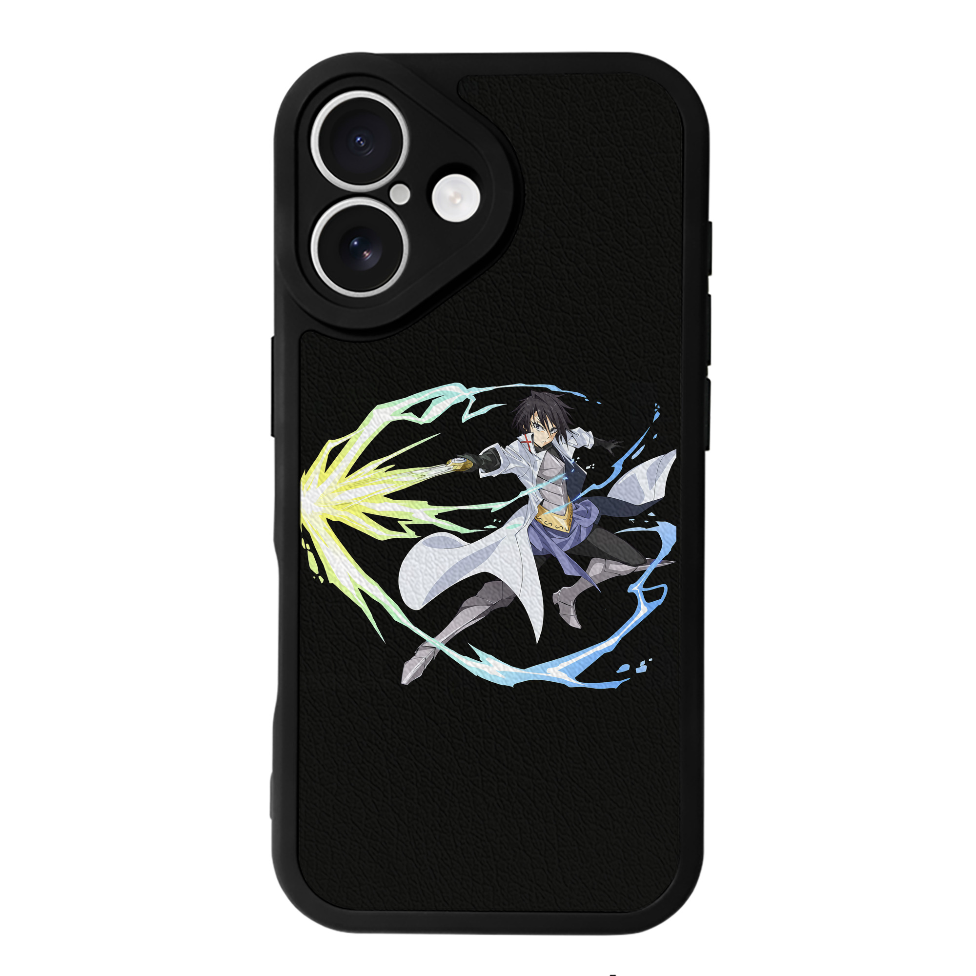 （画像用） 転スラ Regarding Reincarnated to Slime 【iPhone 16シリーズ対応】シリコンスマホケース（レザー調） 材質：シリコン
